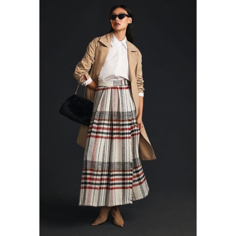 Anthropologie Blanket Skirt